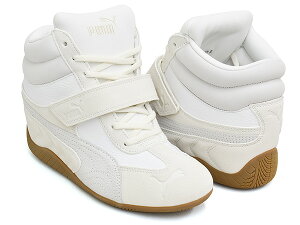 PUMA SPEEDCAT WEDGE PRM WNS�y�v�[�} �X�s�[�h�L���b�g �E�F�b�W �v���~�A�� �E�B�����Y�z�y�C���q�[�� �X�j�[�J�[ �V���[�Y �X�^�C���A�b�v ���[�X�R�A ���f�B�[�X �z���C�g�zPUMA WHITE - GUM