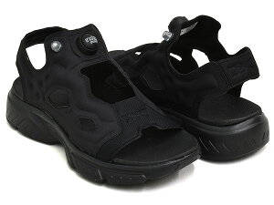Reebok INSTAPUMP FURY SANDAL �y���[�{�b�N �C���X�^ �|���v �t���[���[ �T���_���z�y�J�W���A�� �V���[�Y �����Y �E�B�����Y ���f�B�[�X �u���b�N�zBLACK
