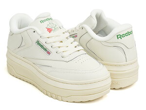 Reebok CLUB C EXTRAy[{bN Nu V[ GNXg `sI WOMENzyvbgtH[  EBY fB[X K[Y WjAzCHALK / CHALK / GLEGRN