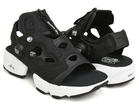 【6/11 1:59まで★楽天スーパーSALE限定価格】Reebok INSTAPUMP FURY SANDAL ZIP【リーボック インスタ ポンプ フューリー サンダル ジップ】【厚底 チャンキー カジュアル シューズ ウィメンズ レディース 女性 サイズ】CBLACK / FTWWHT / CBLACK[sptm]