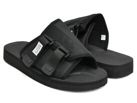 【決算セール 3/31 23:59まで】SUICOKE KAW-CAB【スイコック カウ アンチバクテリアル】【抗菌 ストラップ スライド サンダル 】BLACK