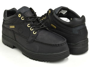 Timberland HERITAGE GTX MOC TOE MID【ティンバーランド ヘリテージ ゴアテックス モック トゥ ミッド GORE-TEX】【防水 防水透湿素材 シューズ ブーツ チャッカ メンズ ブラック】BLACK FULL GRAIN