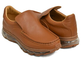 Tomo & Co AIR TURBO【トモ アンド シーオー エア ターボ】【スリッポン エアソール カーフレザー】BROWN CALF / AIR SOLE