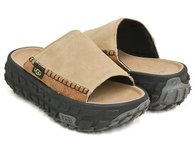 【4/25 23:59まで★28時間限定セール】UGG VENTURE DAZE SLIDE【アグ ベンチャー デイズ スライド】【サンダル カジュアル メンズ ウィメンズ レディース ユニセックス 男性 女性】SAND / BLACK [sptm]