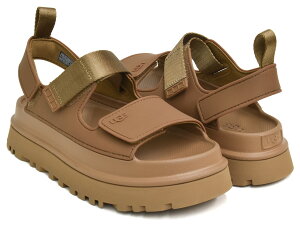 UGG W GOLDENGLOW�y�A�O �S�[���f���O���E�z�y���� �T���_�� �X�g���b�v �X�^�C���A�b�v�z�y�E�B�����Y ���f�B�[�X ���� WOMEN �u���E���zBISON BROWN