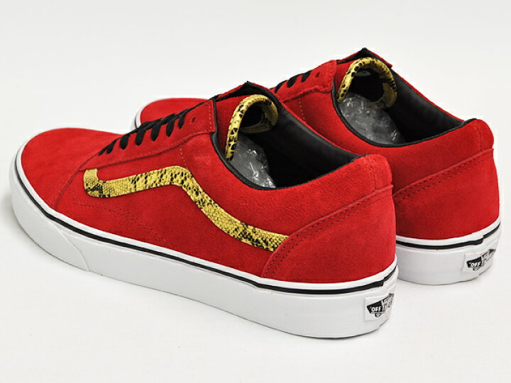 HOT Red Gold Vans Old Skool Red Snake 楽天市場】VANS OLD