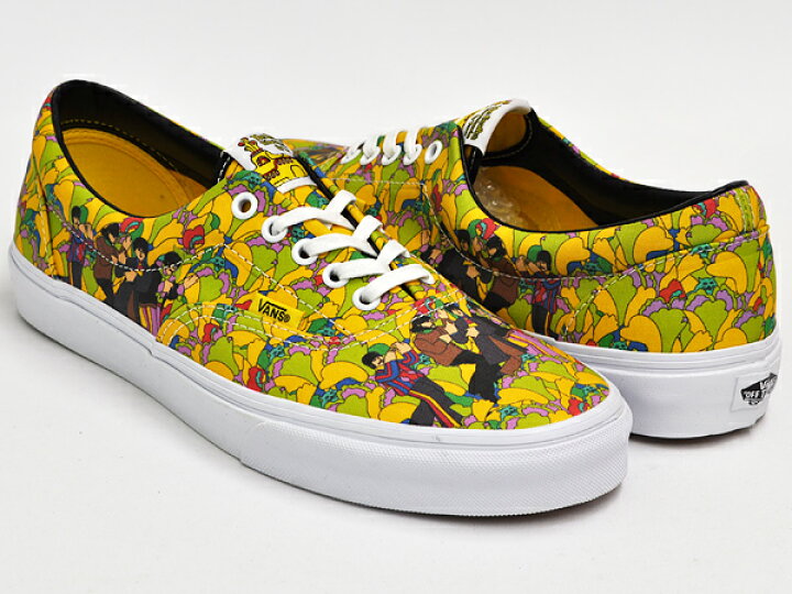 楽天市場】VANS ERA【バンズ エラ】【ザ・ビートルズ イエロー 