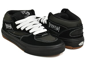 yyVX[p[SALE12/11 1:59܂ŁzVANS SKATE HALF CAB WAFFLECUPyoY XP[g n[tLu btJbvzyXP[g{[h SKATEBOARDING SB v PRO ubN O[zBLACK / ASPHALT
