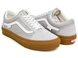 VANS SKATE OLD SKOOL�y�o���Y �X�P�[�g �I�[���h�X�N�[���z�y�X�P�[�g�{�[�h SKATEBOARDING SB �v�� PRO �O���[ �K���zCREPE LIGHT GRAY / GUM