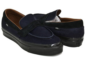 VANS PREMIUM LX LOAFER 53�y�o���Y �v���~�A�� �G���G�b�N�X ���[�t�@�[ ���b�N�X�z�y�{���g VAULT �I�[�e�B�[�_�u�����[ OTW �|�j�[�w�A �l�C�r�[�zPONY HAIR DRESS BLUES