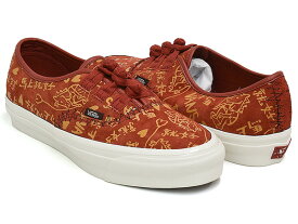 VANS PREMIUM LX AUTHENTIC 44 KNOT【バンズ プレミアム エルエックス オーセンティック ノット ラックス】【ボーリン イヤー・オブ・ザ・ホース YEAR OF THE HORSE 午 馬】【ボルト VAULT オーティーダブリュー OTW レッド】BOLIN POPPY EMBER / BROWN