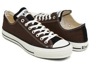 CONVERSE CANVAS ALL STAR J OXyRo[X LoX I[X^[ WF[ IbNXzyCh C Wp { Y { MADE IN JAPAN _[NuE ubN uEzDARK BROWN / BLACK / 