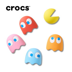 crocs JIBBITZ CHARMS PACMAN II 5 PACK�y�N���b�N�X �W�r�b�c �`���[���z�y�p�b�N�}�� 2 5 �p�b�N �Z�b�g �A�N�Z�T���[ �J�X�^���z