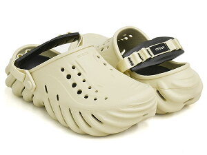 crocs ECHO CLOGyNbNX GR[ NbOzy T_ Y EBY fB[X jZbNX  {[ ItzCg x[WzBONE / BLACK