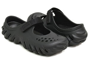 crocs WOMEN'S ECHO MARY JANE CLOG�y�N���b�N�X �E�B�����Y �G�R�[ �����[�W�F�[�� �N���b�O�z�y���� �T���_�� ���f�B�[�X ���� �u���b�N�zBLACK