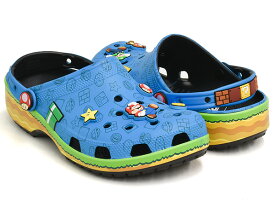 crocs SUPER MARIO CORE CLASSIC CLOG【クロックス クラシック クロッグ】【スーパーマリオ SUPER MARIO 任天堂】【サンダル メンズ ウィメンズ レディース ユニセックス 限定】MULTI