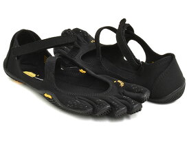 Vibram FiveFingers WOMEN V-SOUL【ビブラム ファイブフィンガーズ ウィメンズ ヴィー ソウル】【5本指 シューズ ベアフット 裸足 素足 感覚 フィットネス トレーニング ブラック】BLACK