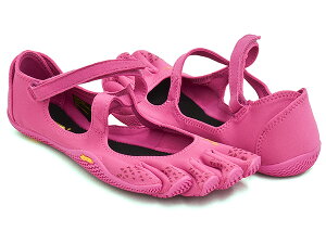 Vibram FiveFingers WOMEN V-SOUL�y�r�u���� �t�@�C�u�t�B���K�[�Y �E�B�����Y ���B�[ �\�E���z�y5�{�w �V���[�Y �x�A�t�b�g ���� �f�� ���o �t�B�b�g�l�X �g���[�j���O �t�N�V�A �s���N�zFUCHSIA