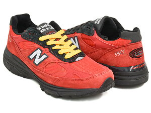 NEW BALANCE U993 5CX�y�j���[�o�����X 993�z�y�{���`���A ���V���g��DC �p�b�N�z�y���C�h �C�� USA �A�����J ���b�h �u���b�N�zTEAM RED / TRUE RED / BLACK CEMENT (WIDTH:D)
