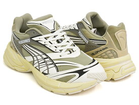 【4/30 23:59まで★期間限定セール】PUMA VELOPHASIS OVERDYED PLEASURES【プーマ ベロファシス】【オーバーダイ プレジャーズ】【2000 Y2K 厚底 チャンキー ダッド カジュアル スニーカー シューズ ベージュ】BIRCH TREE - ANISE FLOWER