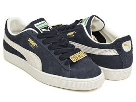 【4/30 23:59まで★期間限定セール】PUMA SUEDE FAT LACE【プーマ スウェード クラシック スエード XXI 2021】【ファットレース ゴールド ネイビー】NEW NAVY - FROSTED IVORY