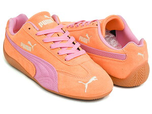 PUMA SPEEDCAT OGyv[} Xs[hLbg I[W[ IWizy[VO hCrO V[Y [vt@C [XRA IW sNzORANGE GLO - POISED PINK