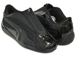 PUMA SPEEDCAT PLUS ZIP�y�v�[�} �X�s�[�h�L���b�g �v���X �W�b�v�z�y���[�V���O �h���C�r���O �V���[�Y ���[�v���t�@�C�� ���[�X�R�A �����Y �E�B�����Y ���f�B�[�X �u���E���zPUMA BLACK