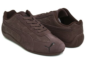 PUMA SPEEDCAT PYTHON WNS�y�v�[�} �X�s�[�h�L���b�g �p�C�\�� �E�B�����Y�z�y�A�j�}�� �w�r ���[�V���O �h���C�r���O �V���[�Y ���[�v���t�@�C�� ���[�X�R�A ���f�B�[�X �u���E���zCHOCOLATE BROWN