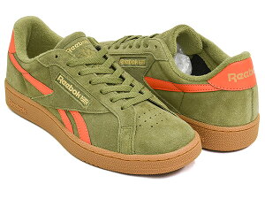 Reebok CLUB C GROUNDS UKy[{bN Nu V[ OEY [P[zy`sI JWA ejX V[Y O[ IWzGREEN / ORANGE / GUM