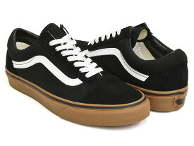 【4/30 23:59まで★期間限定セール】VANS OLD SKOOL【バンズ オールド スクール ガムソール】(GUMSOLE) BLACK / MEDIUM GUM [sptm]