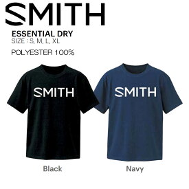 SMITH スミス Tシャツ ESSENTIAL DRY ポリエステル 100％　ポリエステル 速乾　半袖 ゴーグル　スノーボード