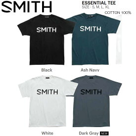 SMITH スミス Tシャツ ESSENTIAL TEE 綿100％　コットン　半袖 ゴーグル　スノーボード