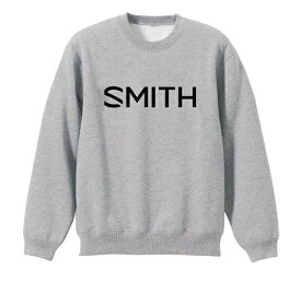 新品 SMITH スミス ESSENTIAL CREW Gray クルースウェット　ゴーグル　スノーボード