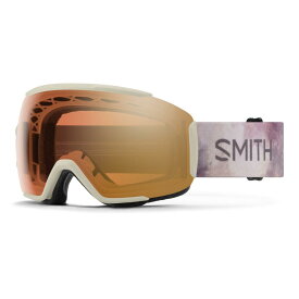24-25 SMITH スミス アジアンフィット 【 SEQUENCE CHALK BLEACH 】 スノーボード スキー ゴーグル スノボ GOGGLE 日本正規品 PRO調光