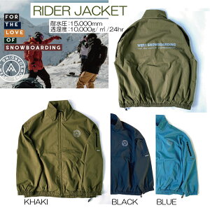 West Snowboarding SNOWBOARD EGXg Xm[{[h RIDER JACKET WPbg@AE^[@ h 