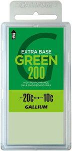 KEbNX GALLIUM WAX EXTRA BASE GREEN(200g) SW2077 XL[ Xm[{[h `[ibv zbgbNX