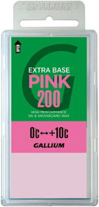 KEbNX GALLIUM WAX EXTRA BASE PINK(200g) SW2080 XL[ Xm[{[h `[ibv zbgbNX