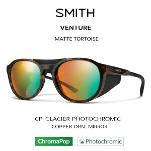 SMITH �X�~�X �T���O���X �yVENTURE Matte Tortoise �z �t�B�b�V���O �A�E�g�h�A �t�@�b�V���� �T�[�t�B�� �L�����v ���]�� �N���}�|�b�v �Ό�