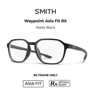SMITH �X�~�X Waypoint RX Matte Black �f�������Y �A�W�A���t�B�b�g �x�t���Ή��t���[���y���K�i�z