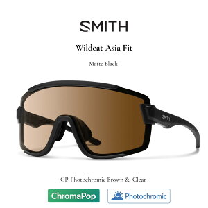 SMITH �X�~�X �T���O���X �y Wildcat Matte Black �z �t�B�b�V���O �A�E�g�h�A �t�@�b�V���� �T�[�t�B�� �L�����v ���]�� �����j���O ����