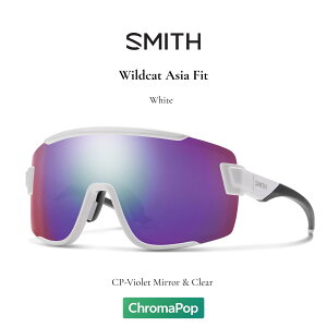 SMITH �X�~�X �T���O���X �y Wildcat Matte White �z �t�B�b�V���O �A�E�g�h�A �t�@�b�V���� �T�[�t�B�� �L�����v ���]�� �����j���O