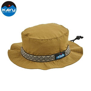KAVU �J�u�[ 60/40 STRAP HAT �X�g���b�v�n�b�g �L�����v �A�E�g�h�A SUP �ނ� �o�R �u���E���x�[�W��