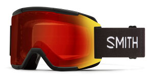 25-26 SMITH X~X AWAtBbg y SQUAD BLACK z Xm[{[h XL[ S[O Xm{ GOGGLE {Ki 