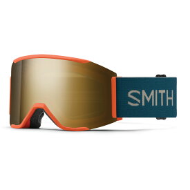 24-25 SMITH スミス アジアンフィット 【 SQUAD MAG RUST 】 スノーボード スキー ゴーグル スノボ GOGGLE 日本正規品