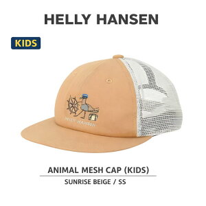 HELLY HANSEN ANIMAL MESH CAP KIDS SS HCJ92604 �T�����C�Y�x�[�W�� �L�b�Y �L���b�v ���b�V���L���b�v �X�q �w���[�n���Z��