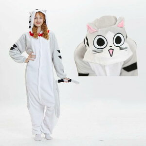 ねこ 衣装 大人用 変装 コスチューム クリスマ ハロウィン フリース 動物 男女兼用 変身 アニマル 猫 着ぐるみパジャマ パジャマ