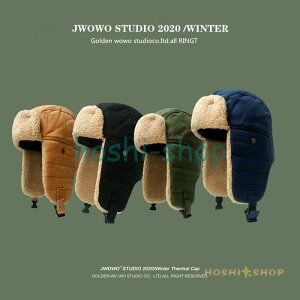 パイロット ボア キャップ 防風 ファー帽子 耳当て付き ロシア帽 防寒帽子 パイロットキャップ メンズ 防寒帽子