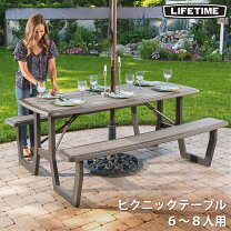 楽天市場】lifetime ピクニックテーブルの通販