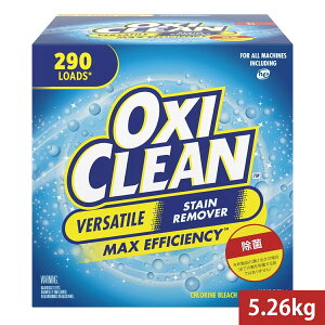 Oxiclean �I�L�V�N���[�� 5.26kg ��� �_�f�n�Y���� �ߗޗp �ƒ�p ���͐��� ���ړI�N���[�i�[ �ߗނ̉��΂ݗ��Ƃ� ���ꗎ�Ƃ� �L������ �F�����Ή� �ߗޕY�� ��ŉ���Ή� �ߗނ̔������� ��