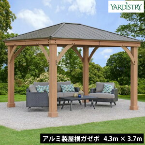 Yardistry ���[�f�B�X�g���[ 12 x 14�t�B�[�g 4.3m x 3.7m everyday �K�[�{ �A���~������ ��^ �ؐ� ���� �p�[�S�� FSC�F�ؖ؍� ���O�d�l ���悯 �J�悯 �� �e���X �E�b�h�f�b�L �p�e�B�I �K�[�f���V�F��